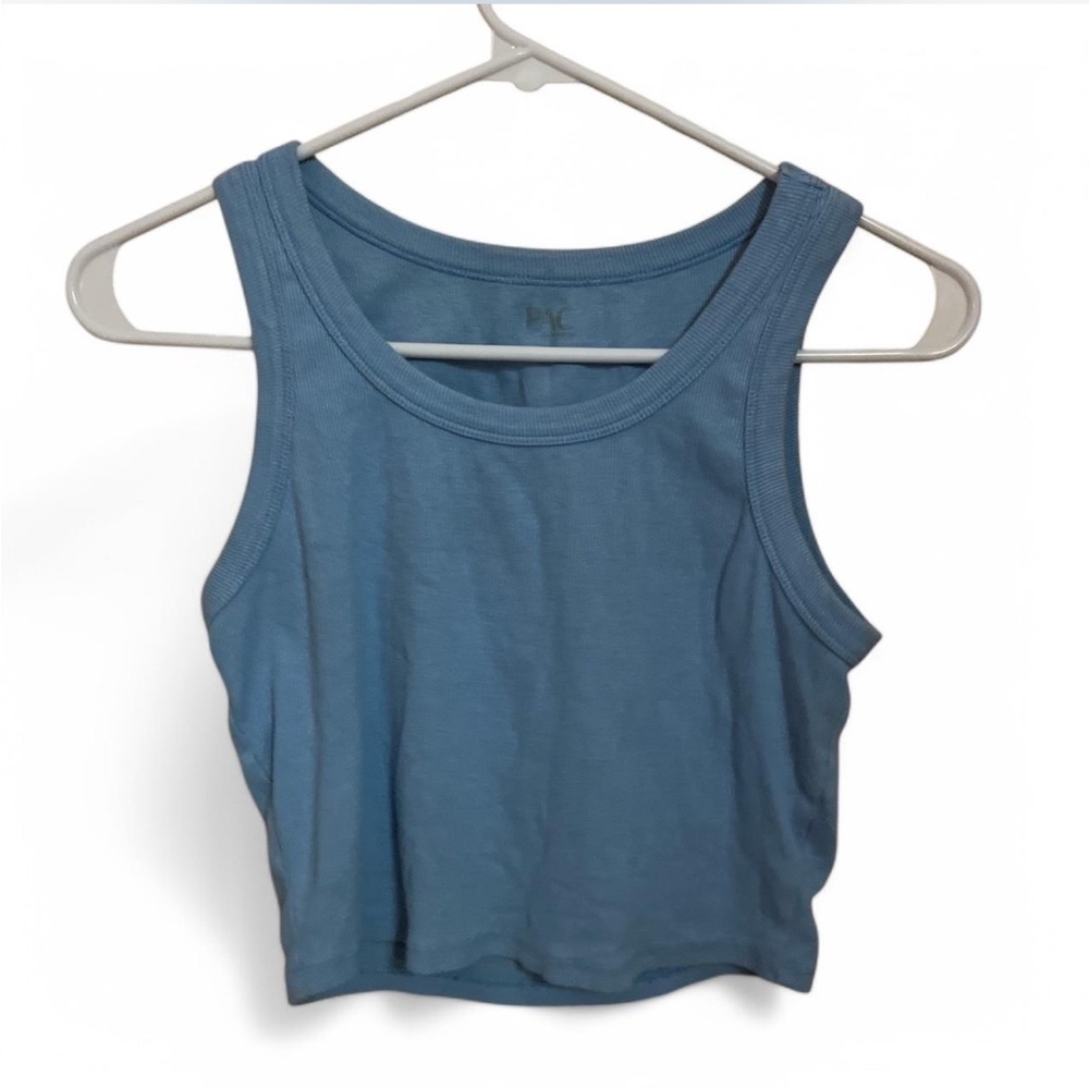 blue women’s pacsun crop top